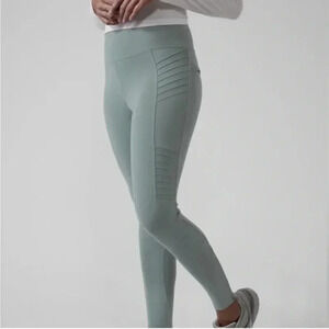 ATHLETA DELANCEY MOTO TIGHT LEGGINGS SIZE MP